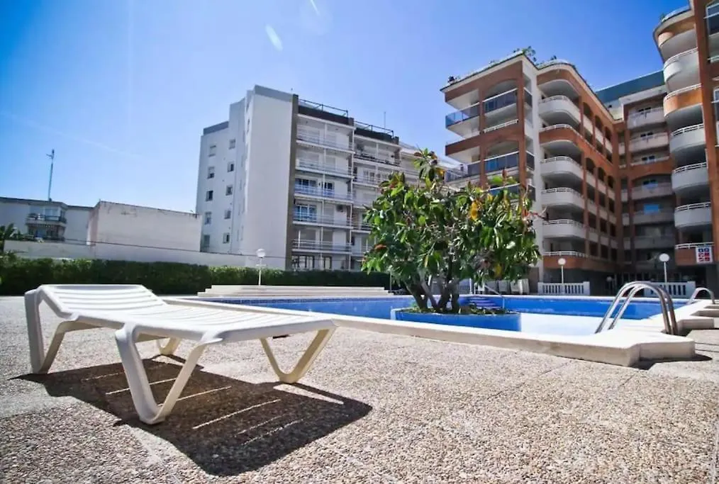 White Beach 100M Playa, Wifi, Pool 6Pax Salou